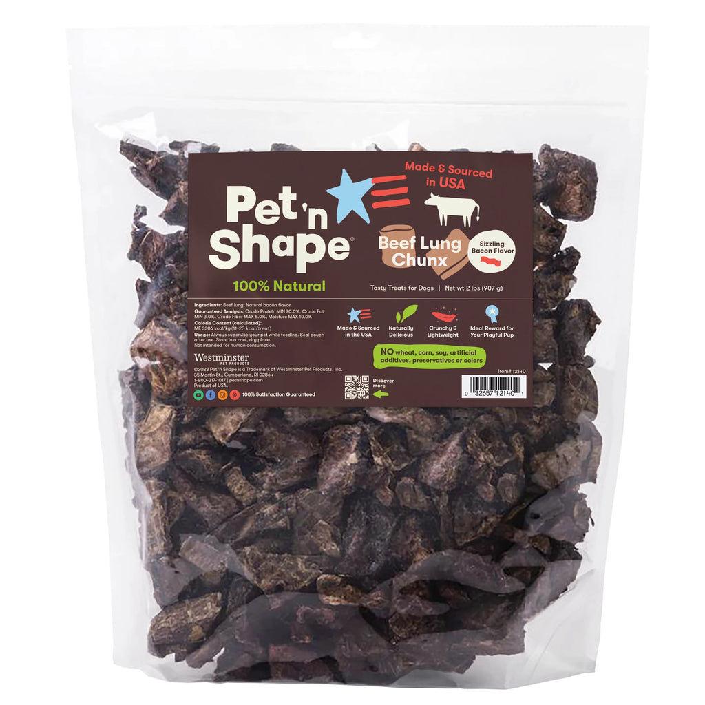 Natural Beef Lung Dog Treats N4550