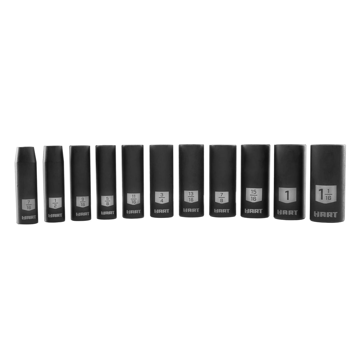 11-Piece 1/2-inch Drive SAE Impact Socket Set B9231