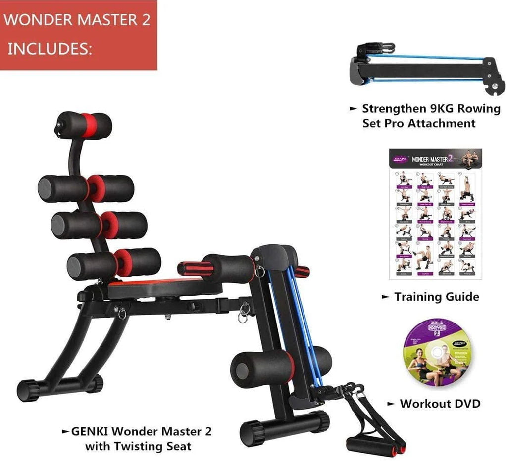 Foldable Adjustable 22 in 1 Abdominal Workout Chair H83226