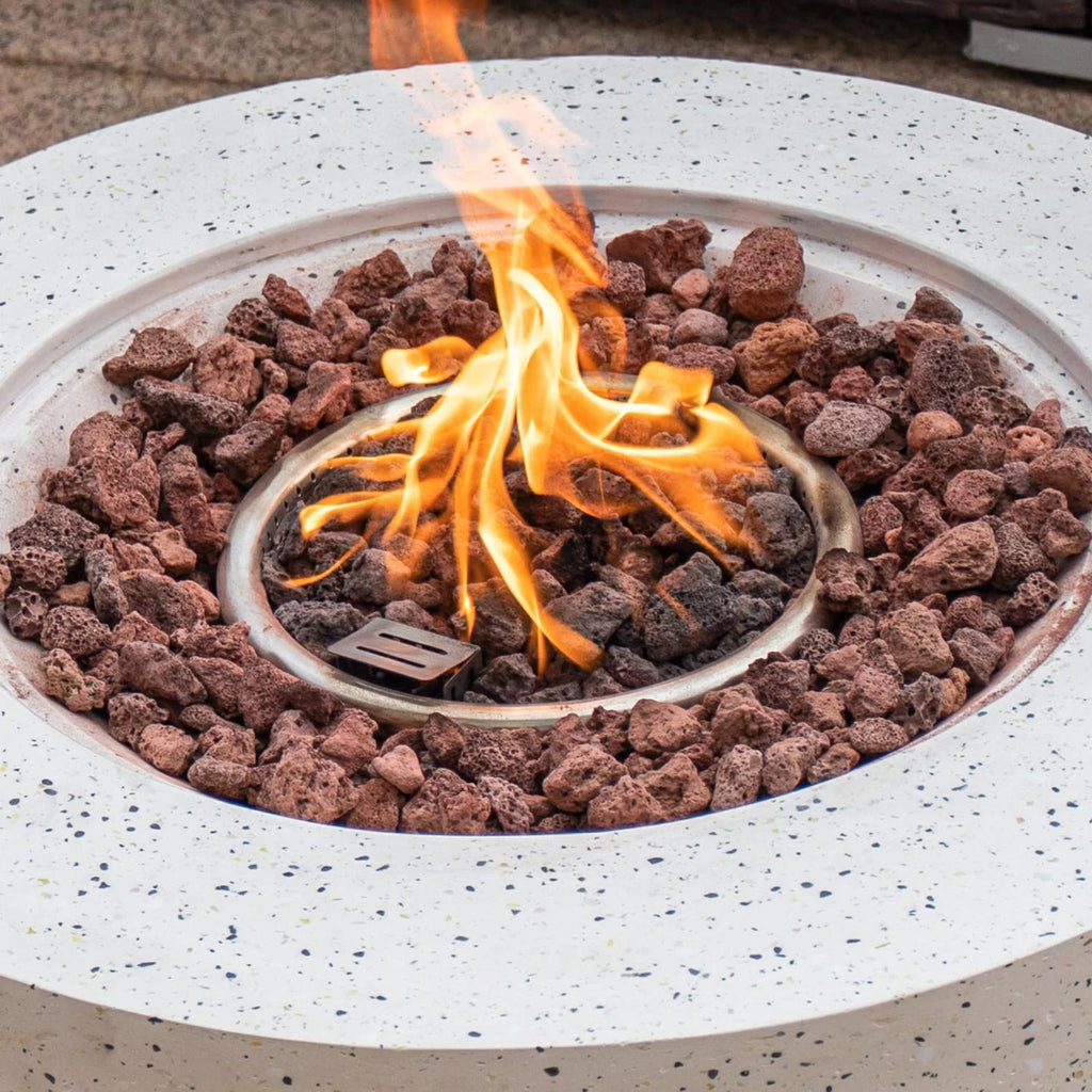 28-inch Round Propane Fire Pit Table V4132