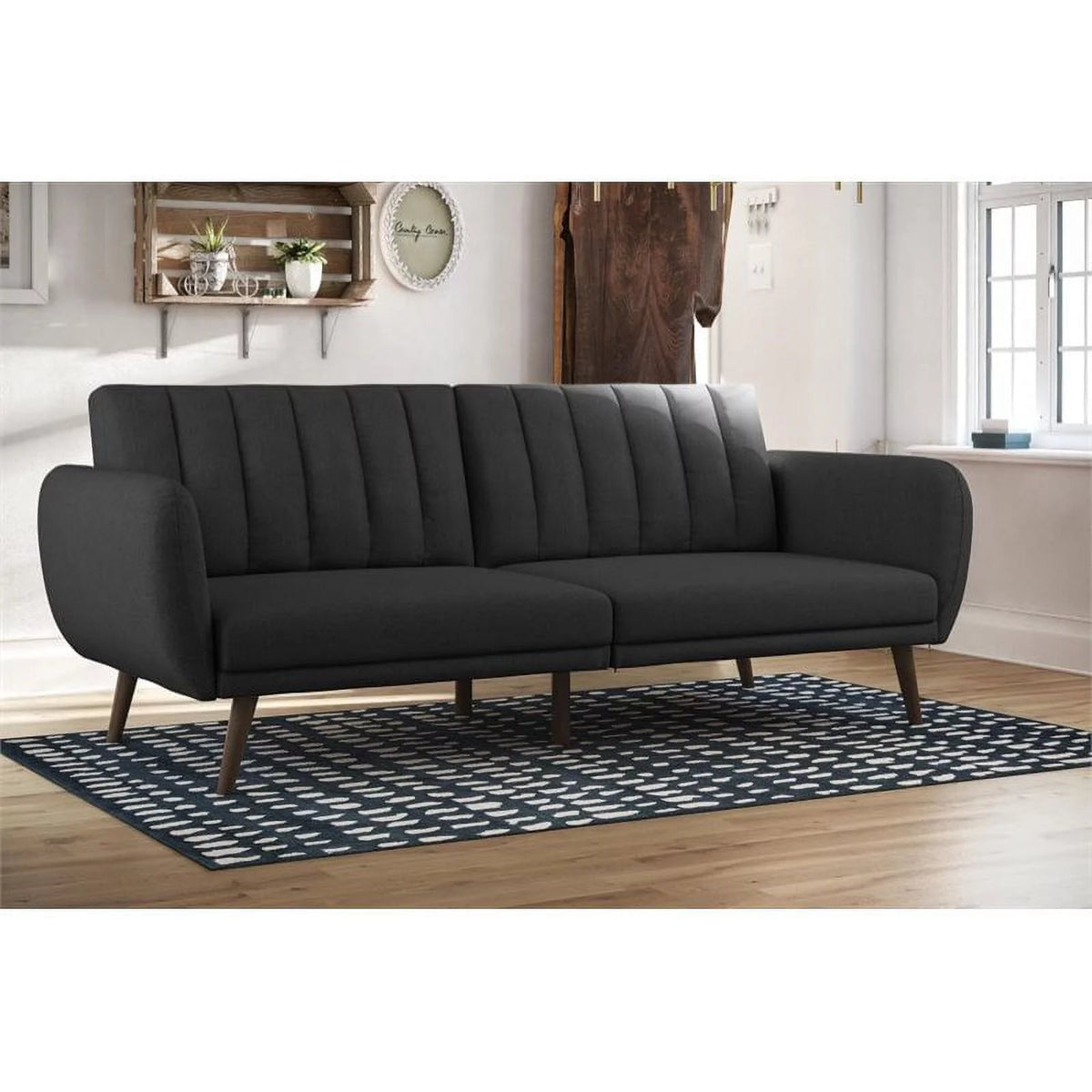 Dark Gray Sleeper Sofa W889338