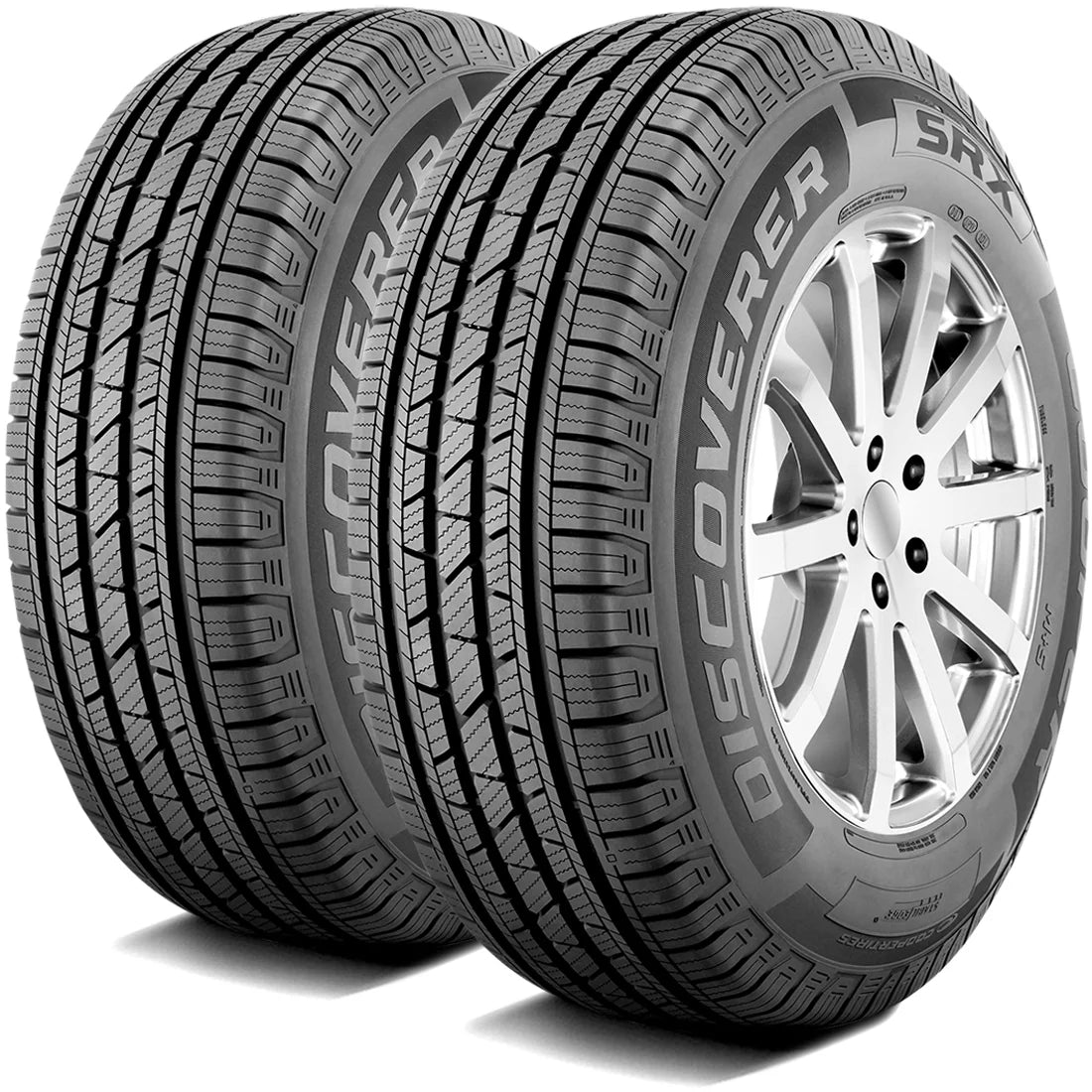 2 All Season Tires 235/60R18 107V XL Y76160