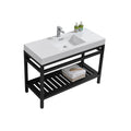 48 in. Stainless Steel Console with Acrylic Sink F508