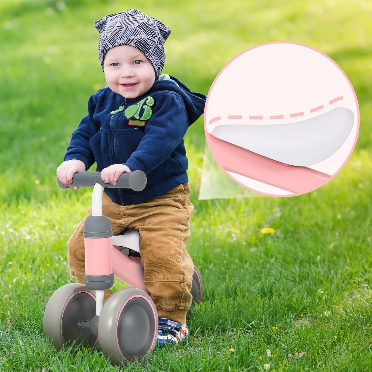 Pink Toddler Balance Bike Z757667