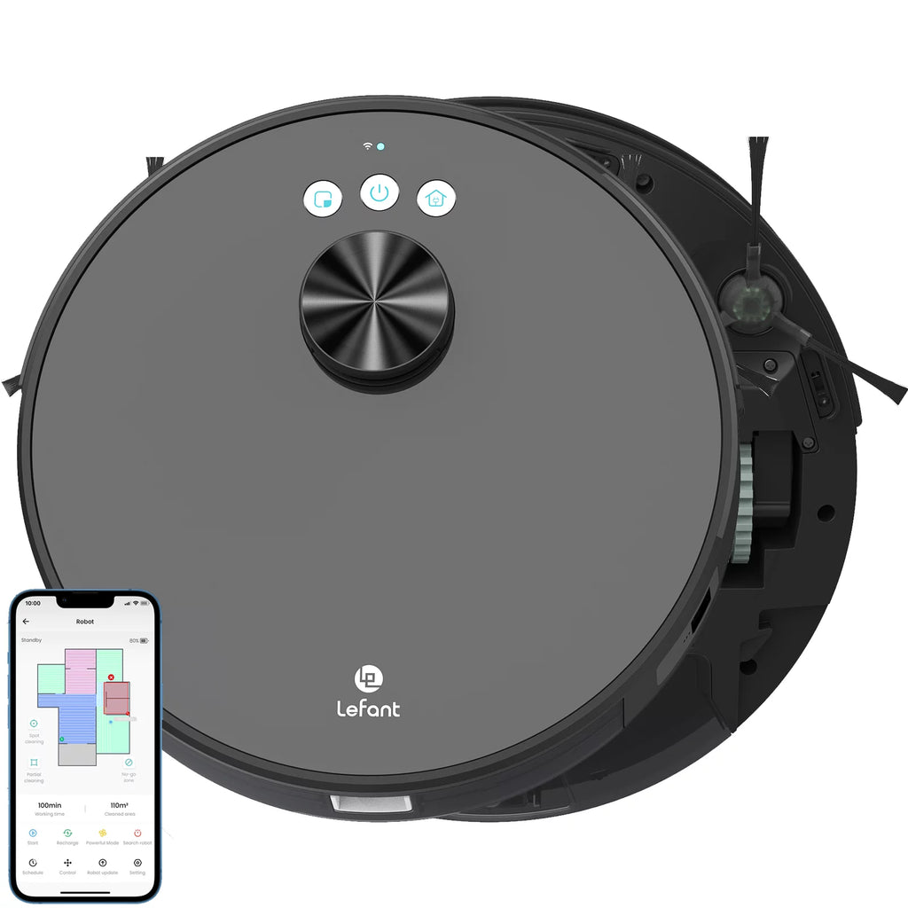 Robot Vacuum Cleaner with 3200Pa Suction and Lidar Navigation Z638691