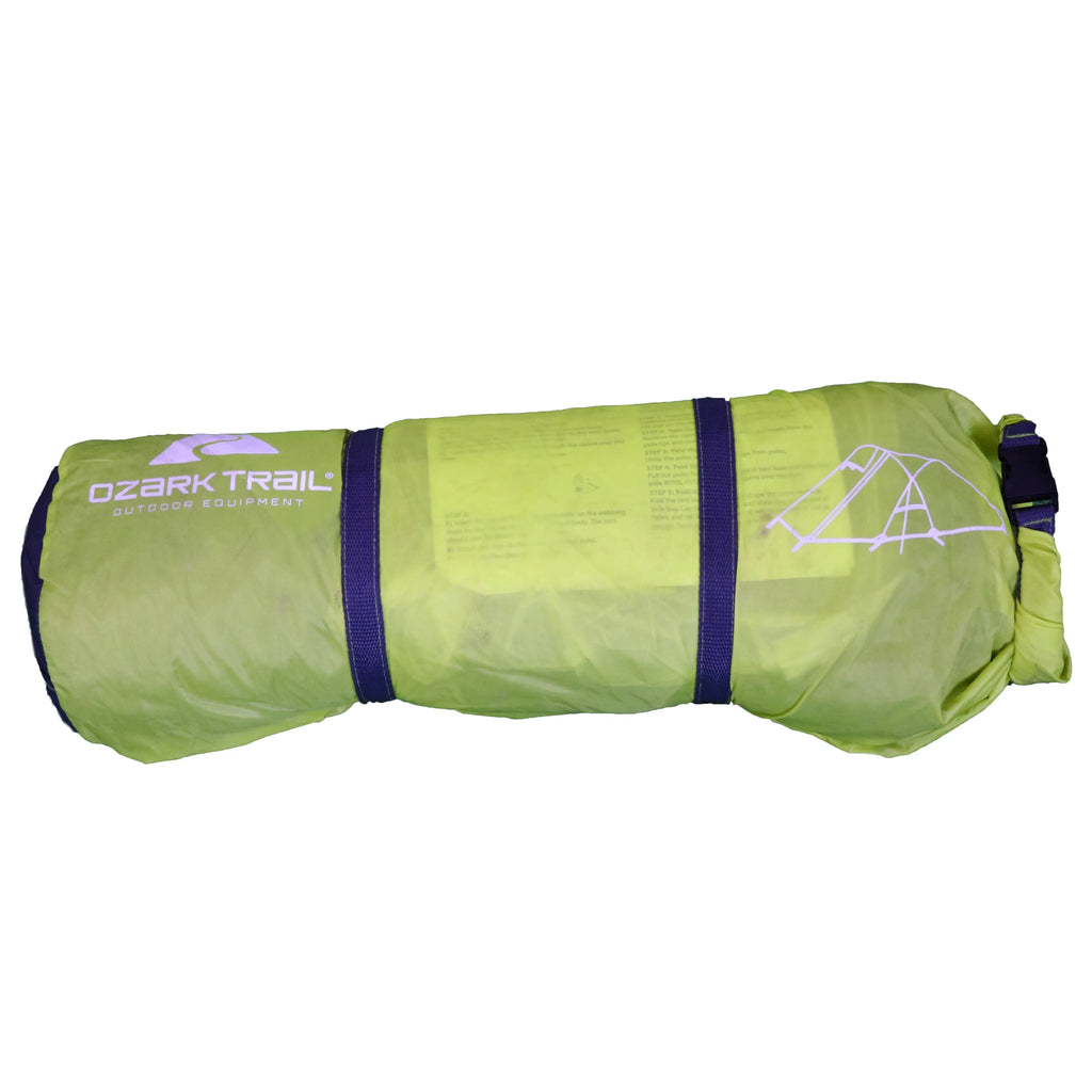 2 Person Lightweight Backpacking Tent, Green, 7.83 lbs L33013