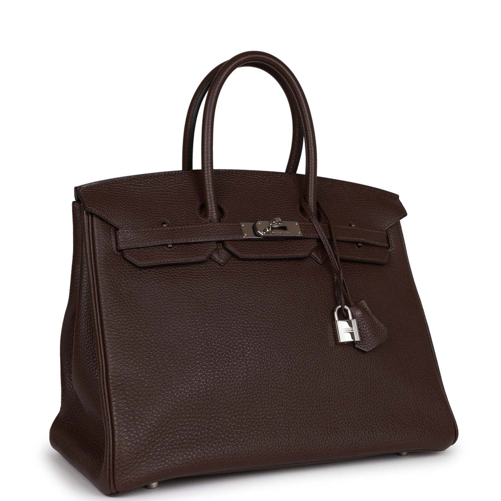 Pre-owned Togo Leather Handbag Y582079
