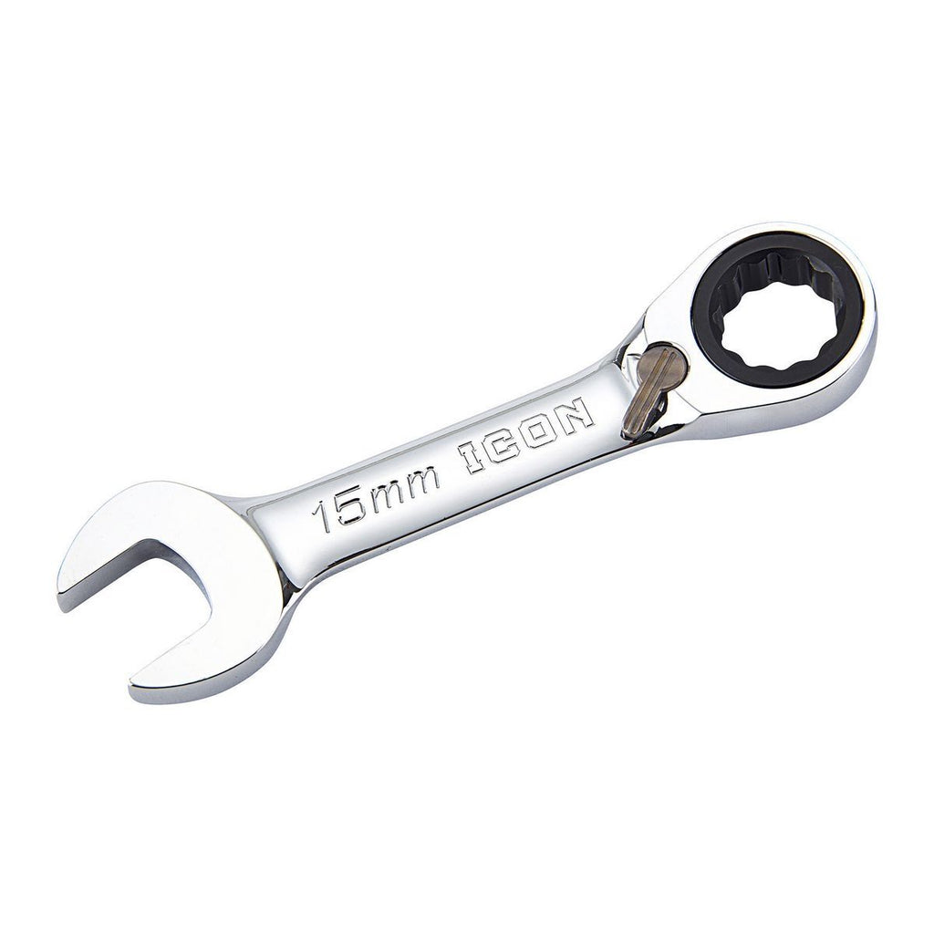 Metric Ratcheting Combination Wrench Set, 10 Piece L66742