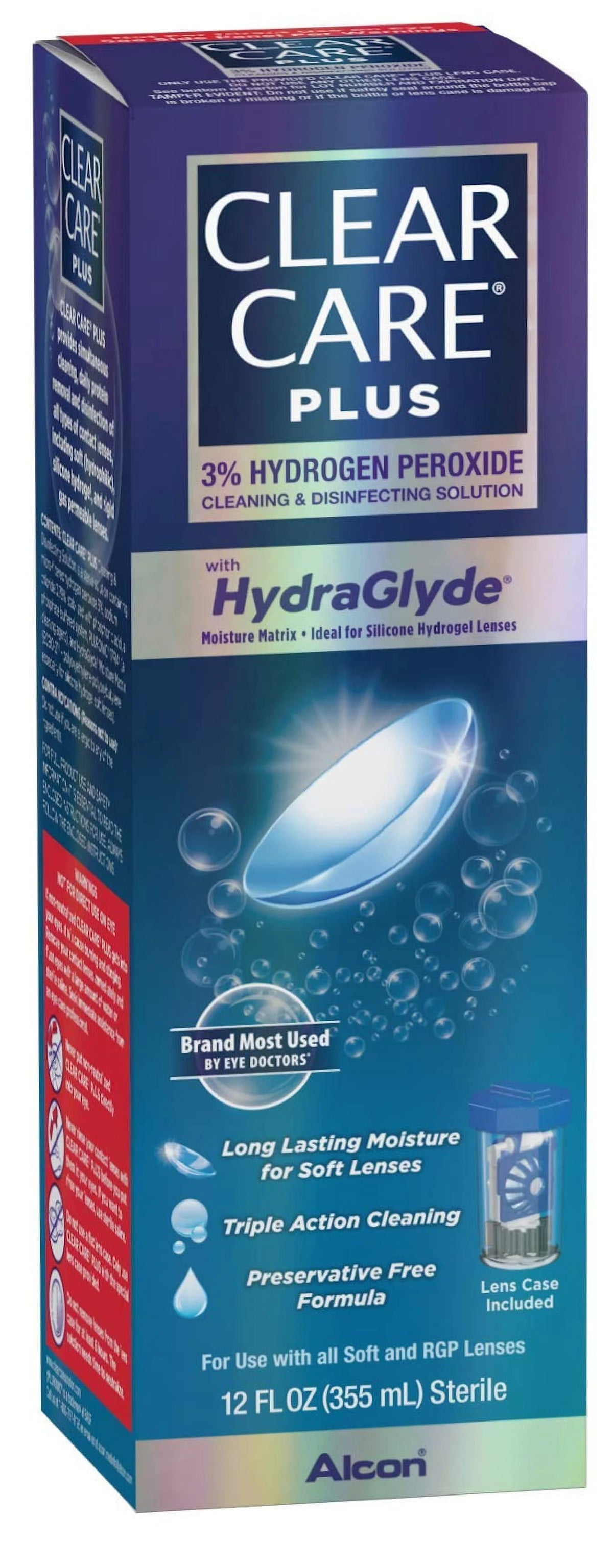 12 oz Contact Lens Cleaning and Disinfecting Solution P656248