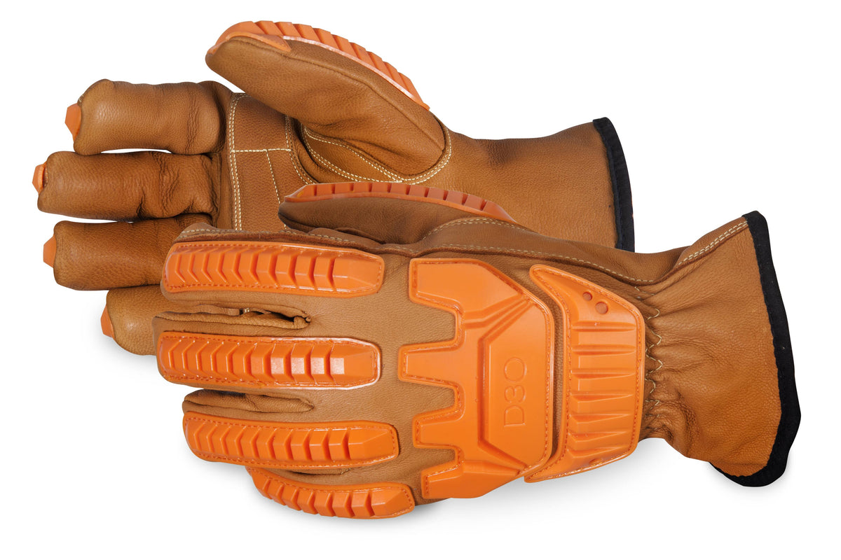 Goatskin Kevlar Lined Anti Impact Gloves T981737