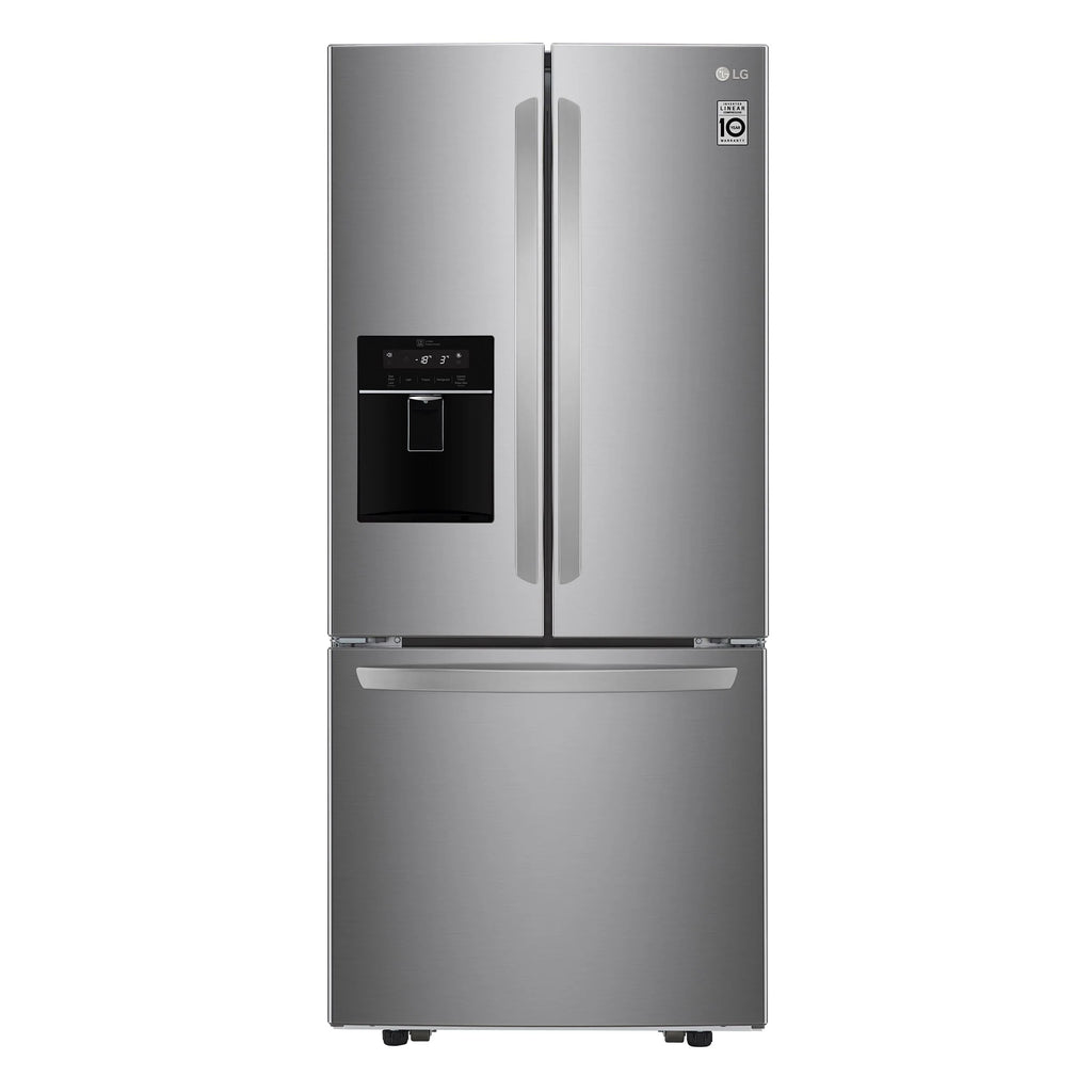30 in. 22 cu. ft. Stainless Steel French Door Refrigerator V38108