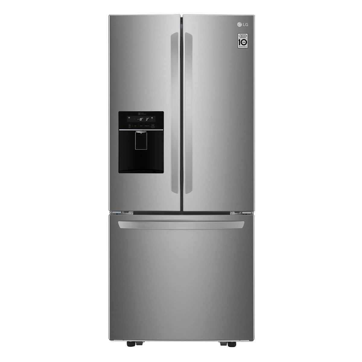 30 in. 22 cu. ft. Stainless Steel French Door Refrigerator V38108