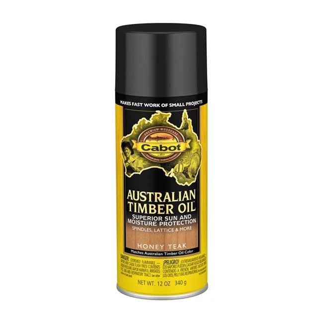 Transparent Smooth Honey Teak Australian Timber Oil - Pack of 6 G271209
