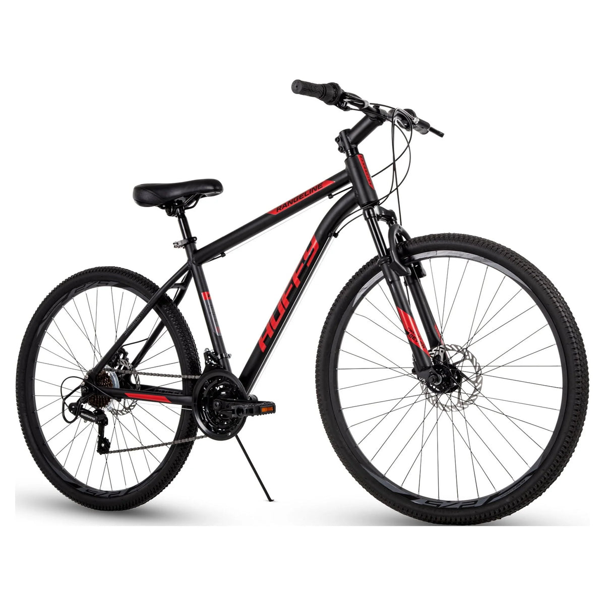 Black and Red Mountain Bikes O3662