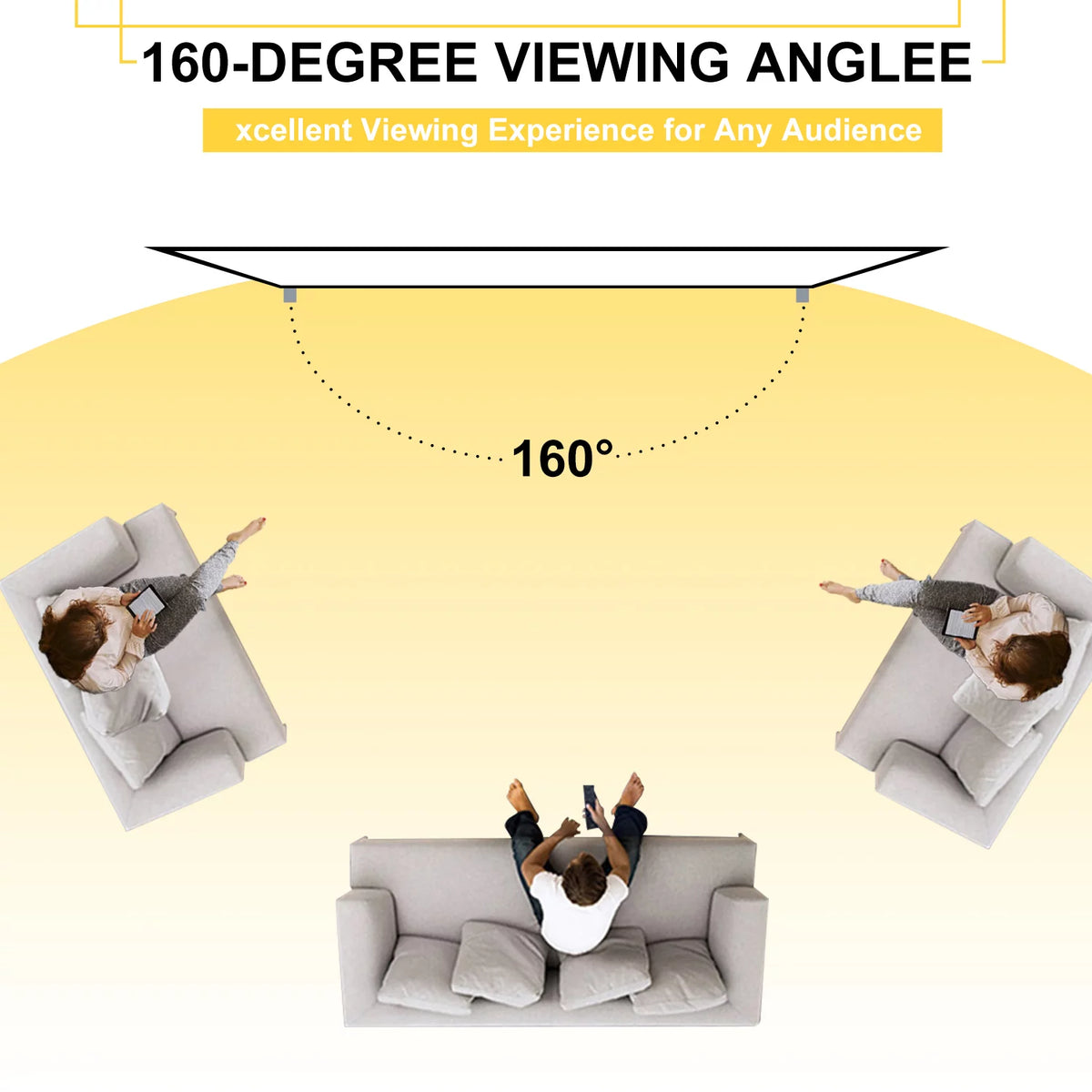 100 inch 16:9 Foldable Outdoor Projector Screen with Carry Bag I413906