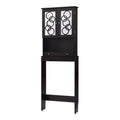 Cappuccino Wood Bathroom Space Saving Cabinet R3332