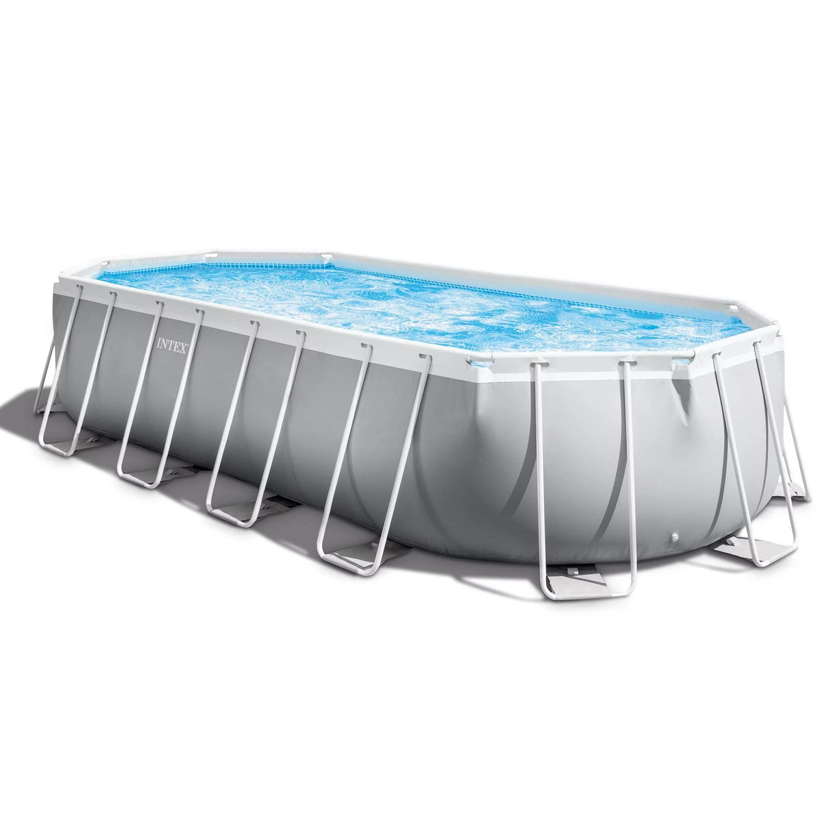 16.5ft x 9ft x 48in Oval Above Ground Pool Set with Pump D348771