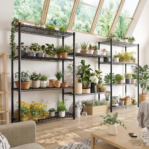 5-Tier Heavy Duty Metal Wire Shelving T86544