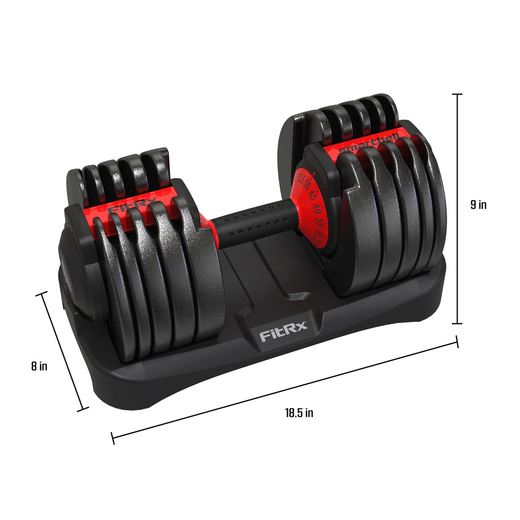 Adjustable Dumbbell 5-52.5 lbs Black Q752771