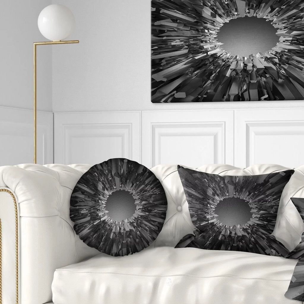 Abstract Throw Pillow 18 in. x 18 in. X882190