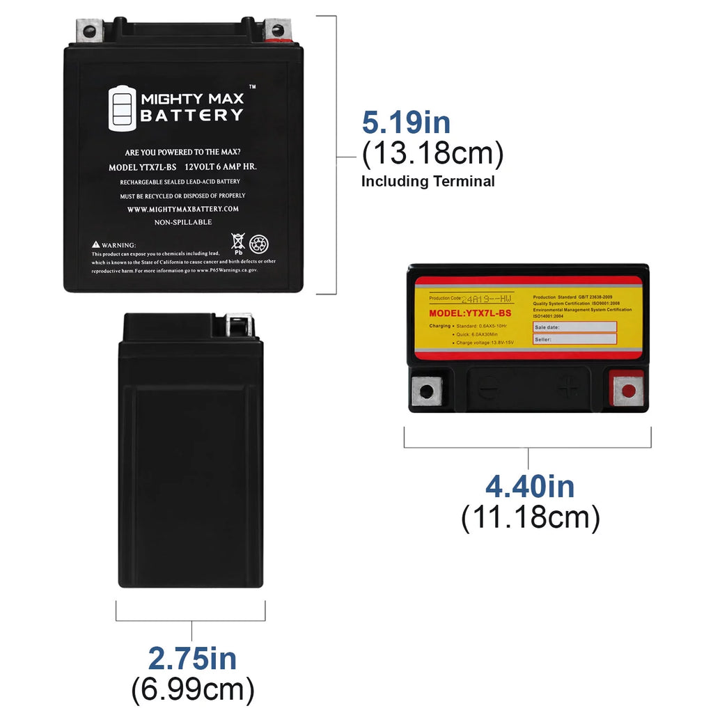 12v 6Ah Battery N579504