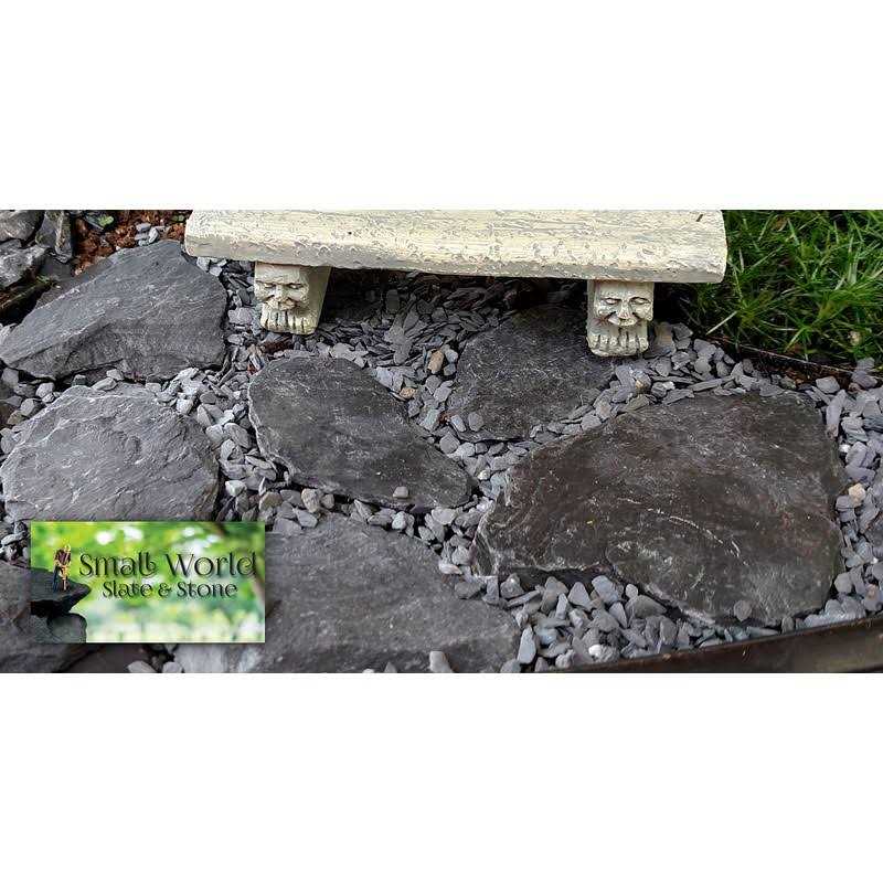 Natural Slate Stone 1 to 3 Inch Rocks M613264