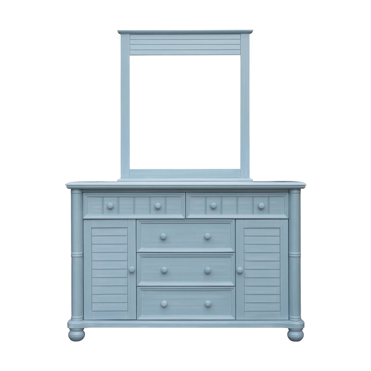 5 Drawer Dresser and Mirror S778