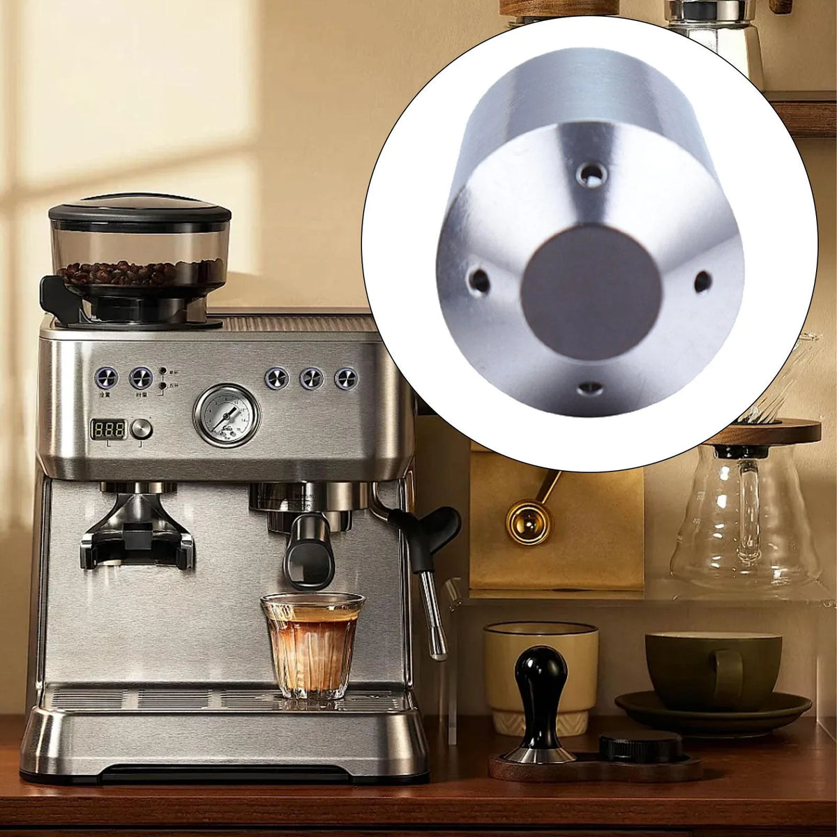 Stainless Steel Coffee Machine Steam Nozzle B434039