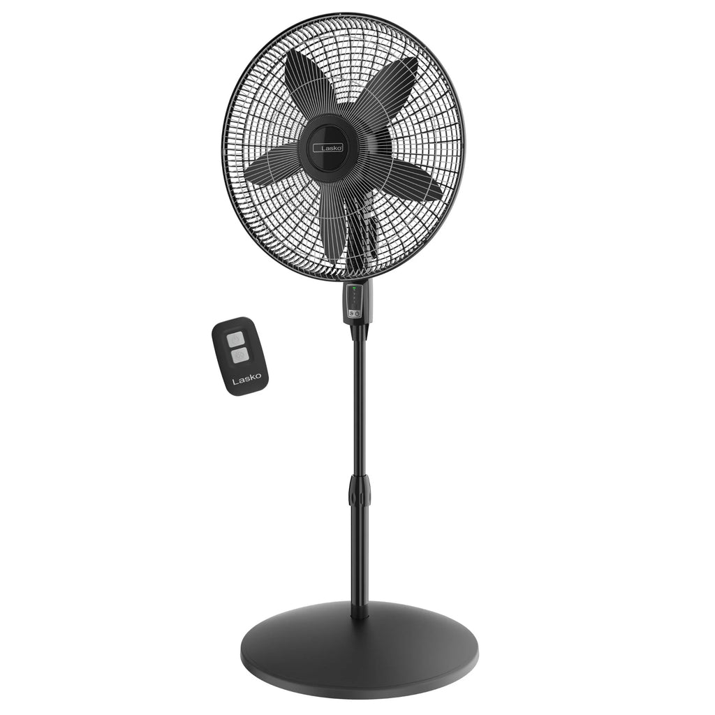 Black Pedestal Fan Z455665