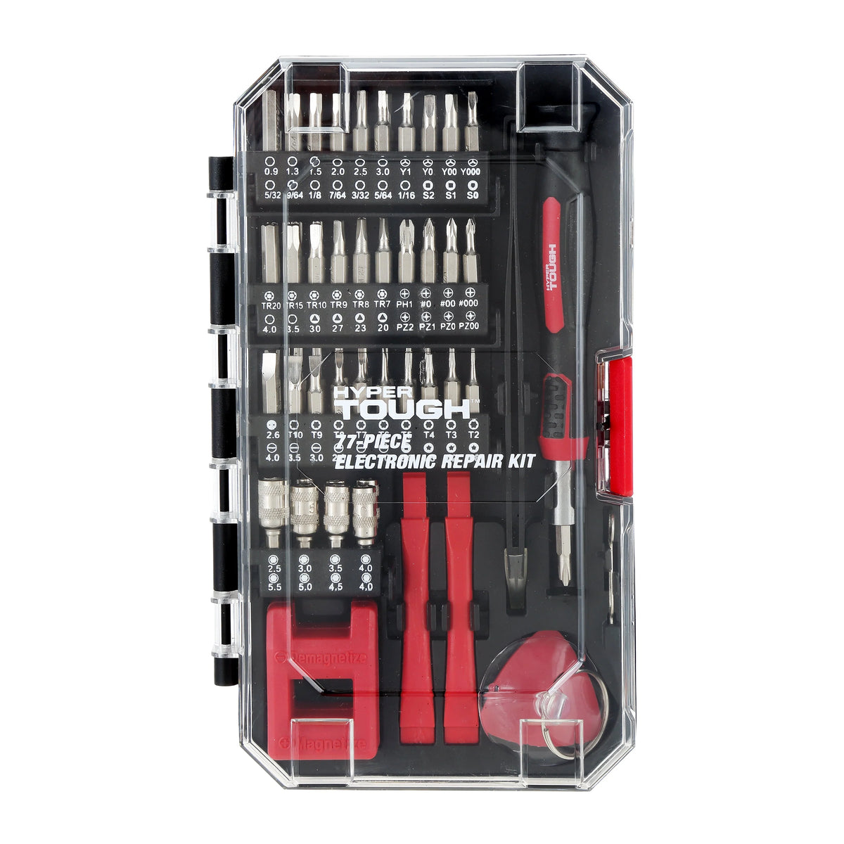 77 Piece Precision Tool Kit with Magnetic Screwdriver and Case Z86502