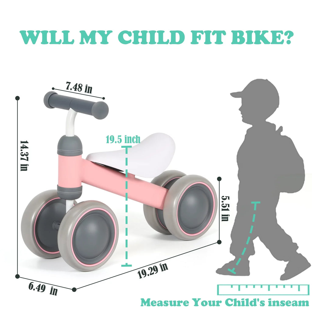 Pink Toddler Balance Bike Z757667