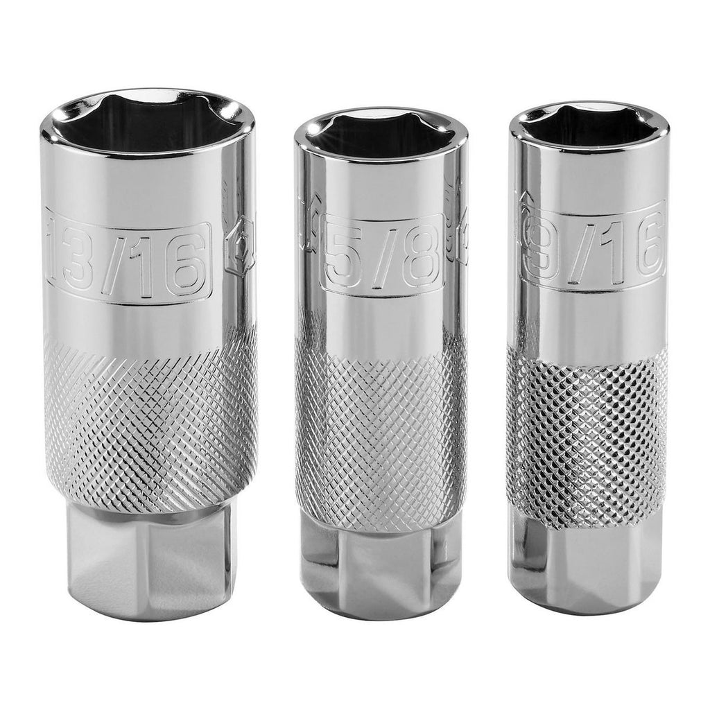 3/8 in. Drive SAE and Metric Spark Plug Socket Set, 14-Piece S2909