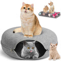 Cat Tunnel Bed with Pet Blanket X723036
