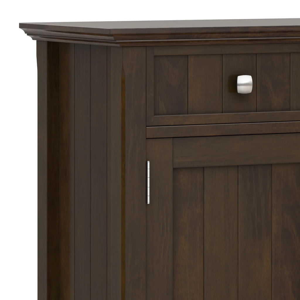 Solid Wood 51 inch Wide Entryway Storage Cabinet V678