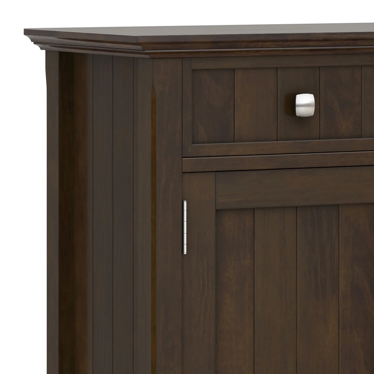 Solid Wood 51 inch Wide Entryway Storage Cabinet V678