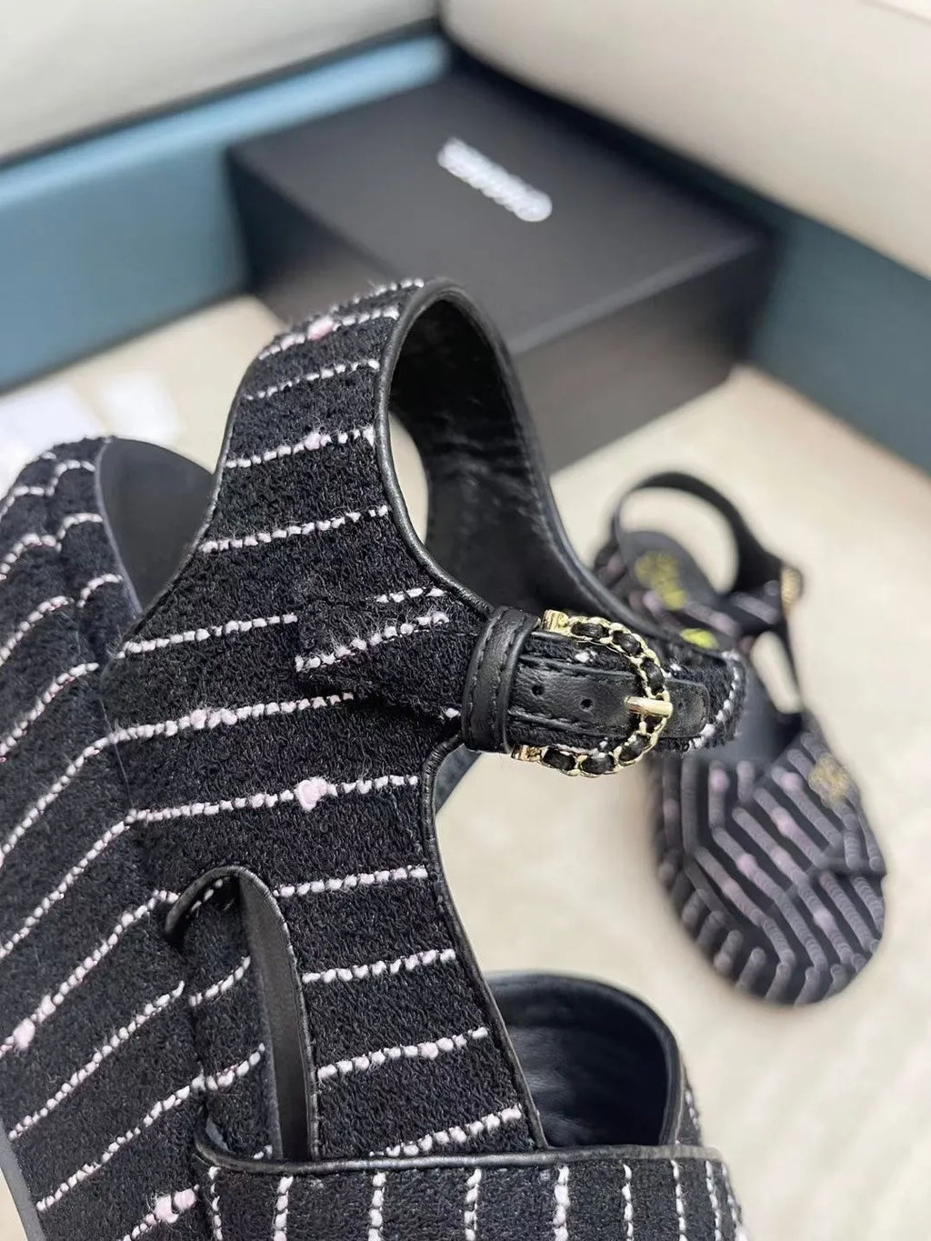 Women Sandals Shoes 5cm Heels Q666755