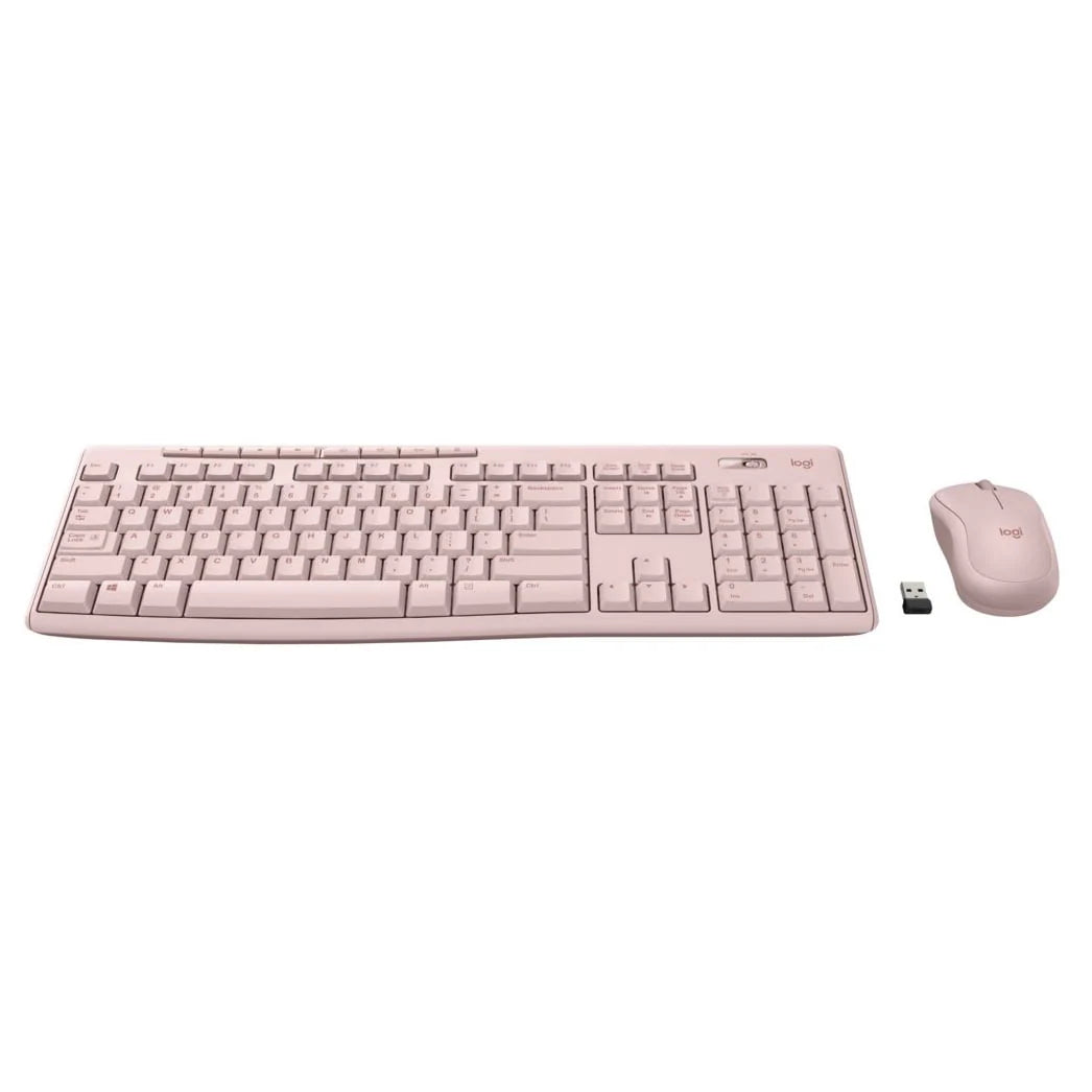 Wireless Keyboard and Mouse Combo Rose G931