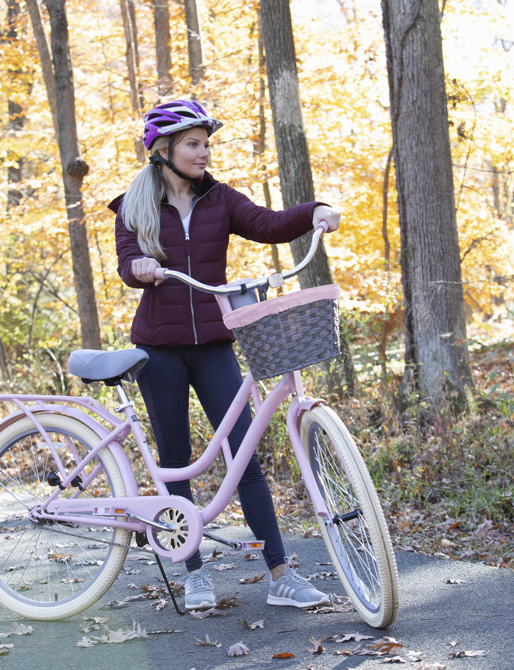 Pink Cruiser Bike F3576