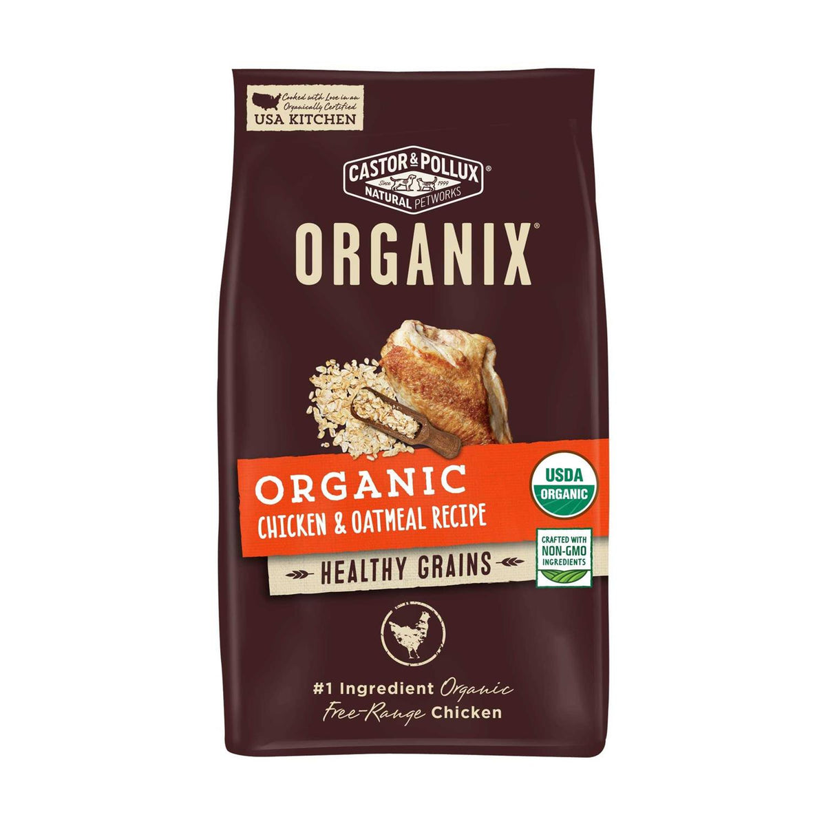 Organic Chicken Recipe Dry Dog Food W496245