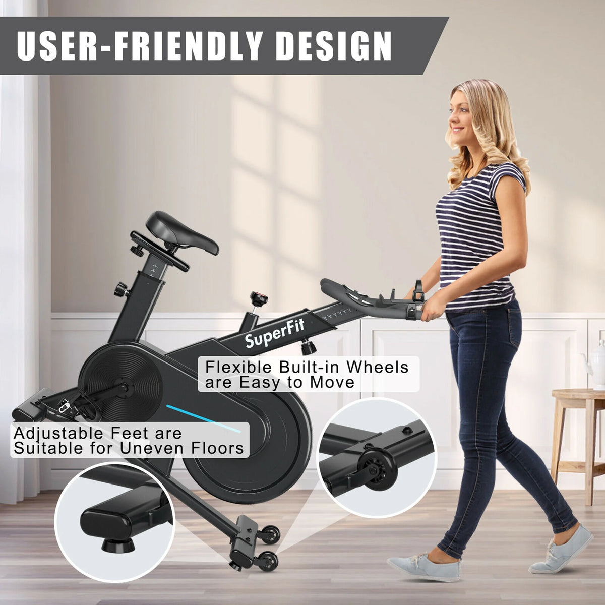 Magnetic Exercise Bike W327