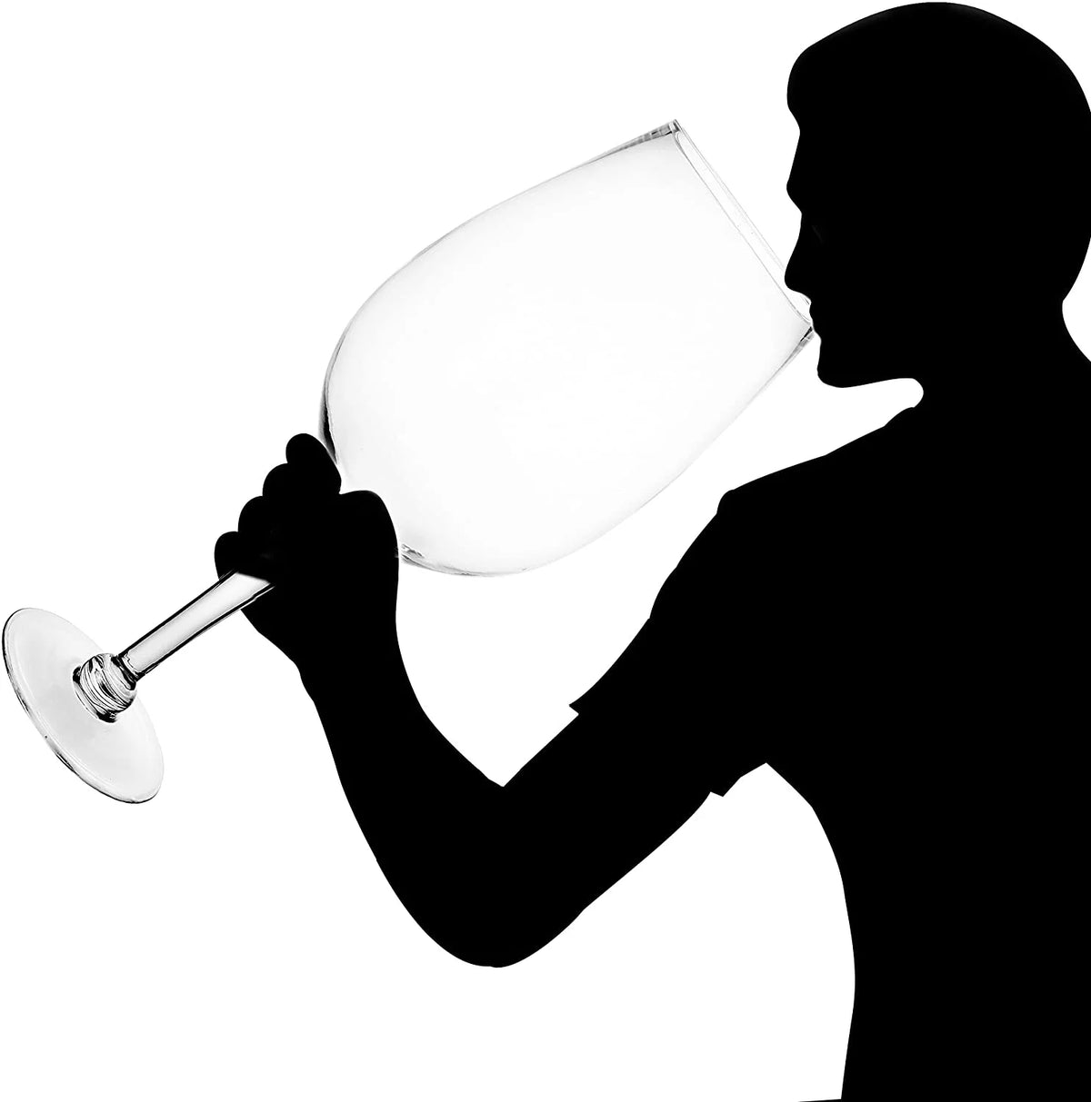 20-Inch Clear Wine Glass I92741