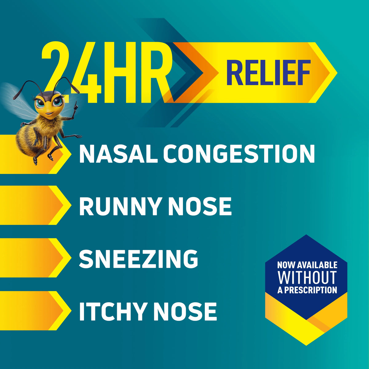 Allergy Nasal Spray, Non-Drowsy, Scent-Free, 120 spray C536337