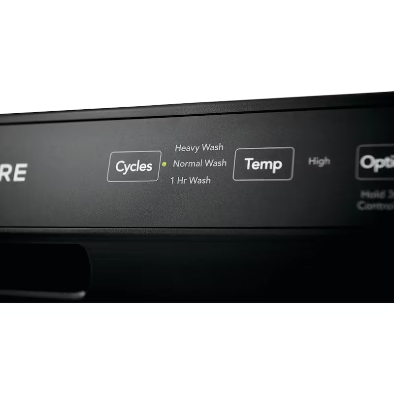 Black 24 In. Built-In Tall Tub Dishwasher with 3-Cycles I13434