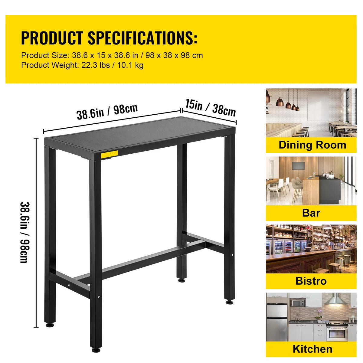 Bar Height Pub Table C475