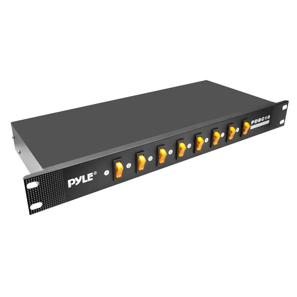 8 Outlet Rack Mount Power Supply Center H4884