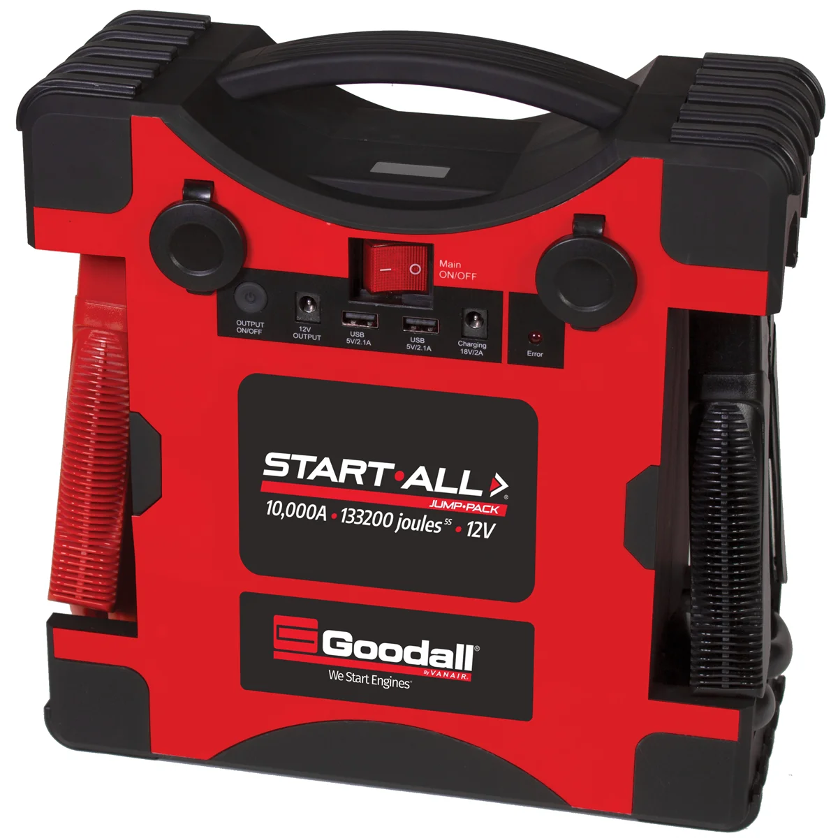 12V 10000 Amp Corded Jump Pack Z58835