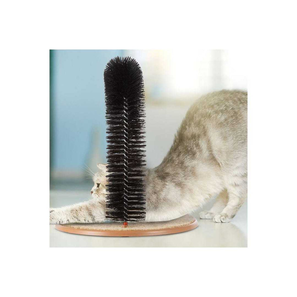 Self-Grooming Cat Arch with Bristle Ring O5327