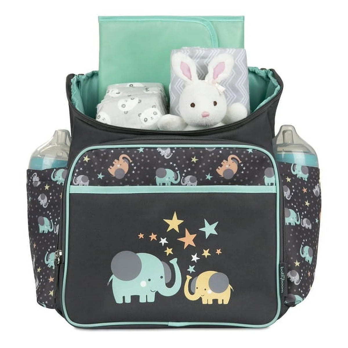 Elephant Print Diaper Bag V66627