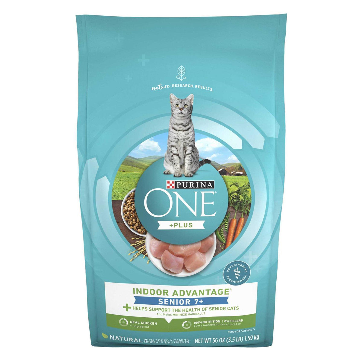High Protein Natural Senior Dry Cat Food R92506