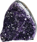 Natural Deep Purple Uruguay Amethyst Crystal Cluster Raw Geode Mineral Specimen Q496